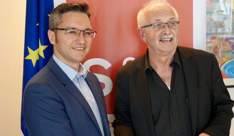Кристиан Вигенин се срещна с новия председател на Групата на социалистите и демократите в Европарламента Удо Булман