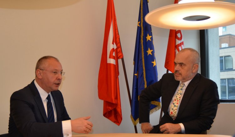 Станишев към Еди Рама: Постигнахте сериозен напредък за присъединяването на Албания към ЕС