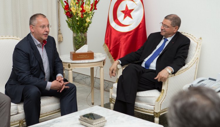 Станишев на среща с премиера на Тунис Хабиб Есид
