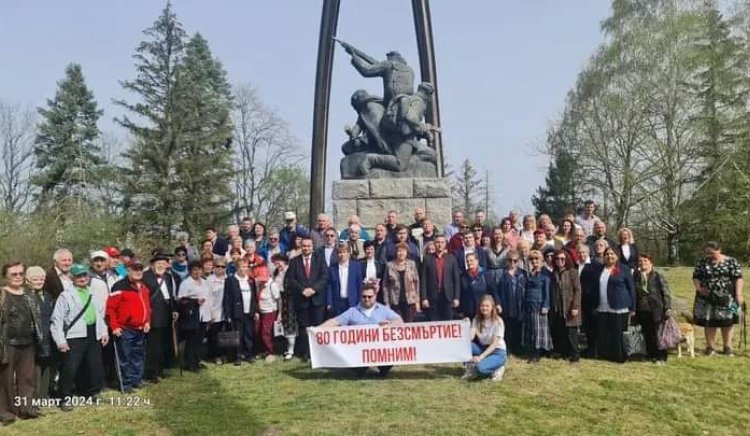 Социалисти от няколко области почетоха 80 години от провеждането на Балванската битка 