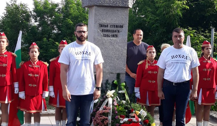 Стоян Мирчев се включи в Националния поход “По стъпките на четата на Таньо войвода”