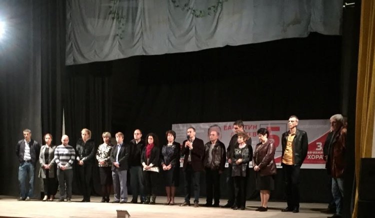 Весела Лечева подкрепи Валентин Ламбев за кмет на Велико Търново