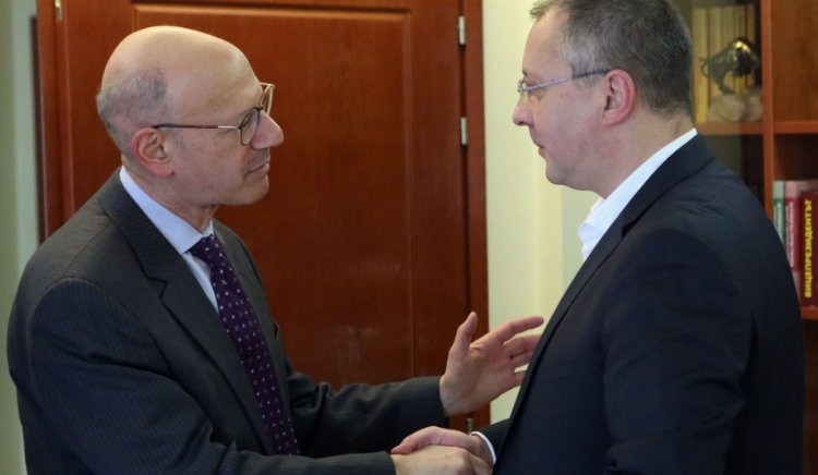 Сергей Станишев се срещна с вицепрезидента на “B`NAI B`RITH INTERNATIONAL” Даниел Мариашин