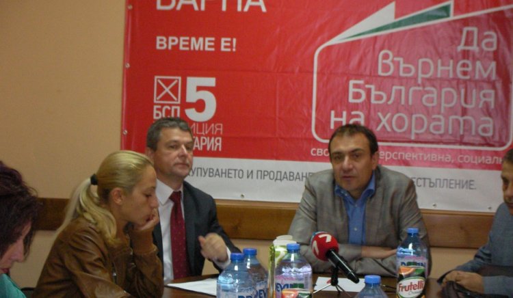 БСП- Варна: Доц. Бозов реално показа желание за промяната в управлението на общината