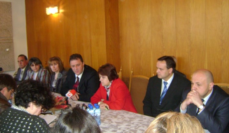 Министърът на транспорта Петър Мутафчиев  на посещение в Габрово