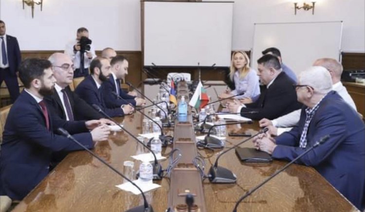 Атанас Зафиров от БСП проведе среща с външния министър на Армения Арарат Мирзоян