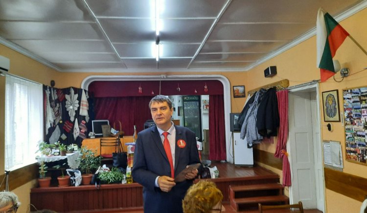 Борис Цветков пред клуб „Железничар“: Социалната политика на БСП е с грижа към възрастните хора 