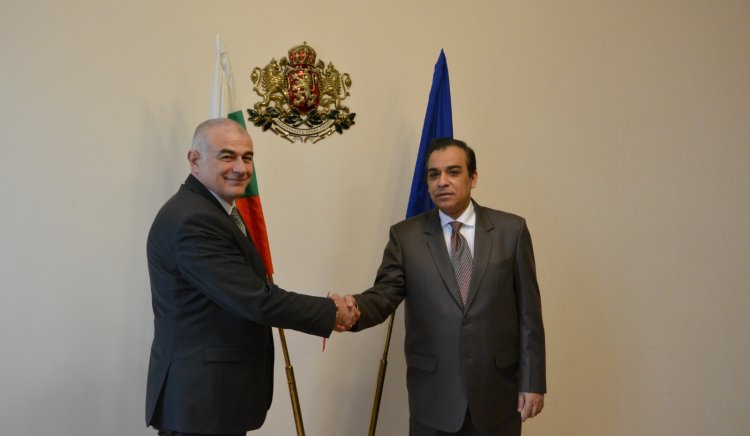 Министър Гьоков се срещна с посланика на Саудитска Арабия Халид бин Камал Факих